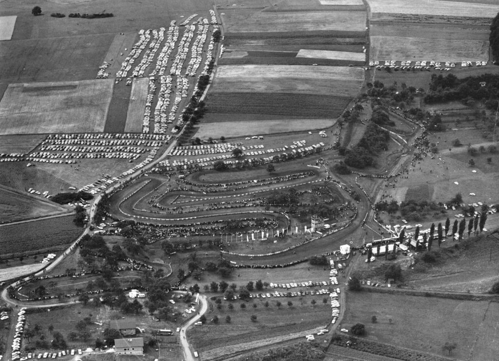 Luftbild WM-Lauf 1968